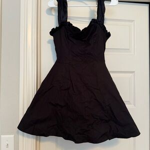 Free People Black Mini Dress